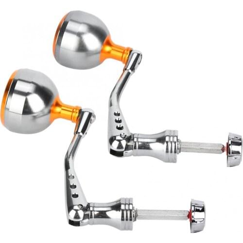 Fishing Reel Handle Rocker Arm CNC Metal Fishing Reel Wheel Rocker Arm DIY Handle Replacement Accessories for Shimano