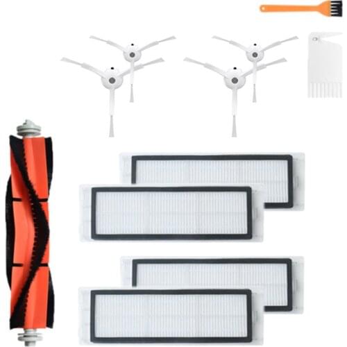For Xiaomi Roborock S50 S51 S55 S5 Accessories Xiaomi Vacuum Cleaner Parts HEPA Filter Mop Cloths Main Brush Side Brush