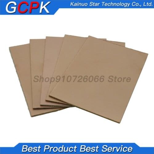 1pcs FR4 PCB 10x15cm 10*15 Single Side Copper Clad plate DIY PCB Kit Laminate Circuit Board igmopnrq