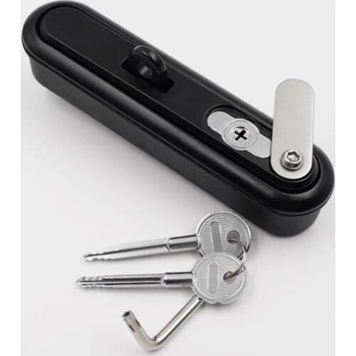 1PC MS892-1A Zinc Alloy Swing Handle Panel Lock Dust Proof Cover Plane lock