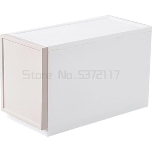 Household narrow slot storage cabinet with thick drawers large multi-layer slot plastic chest of drawers