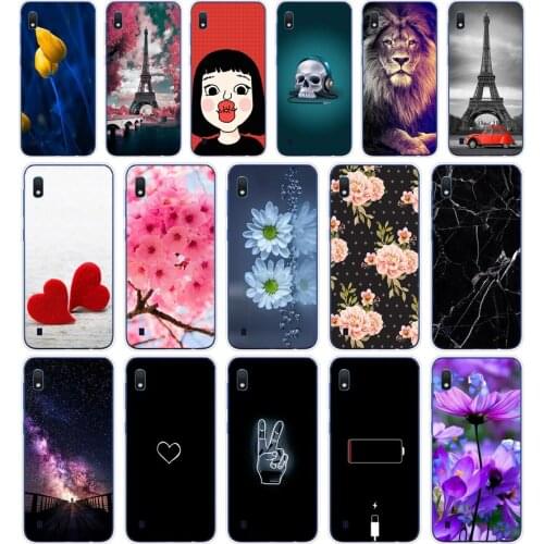 C Case For Samsung A10 Case Soft Silicone phone bag cover For Samsung Galaxy A10 GalaxyA10 A 10 SM-A105F A105 cartoon shells