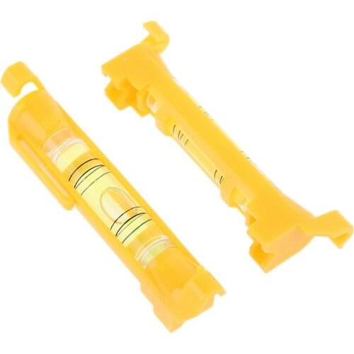 D08D 2pcs/set Mini Line Hanging Bubble Level Gradienter for building Engineering Surveying Metalworking
