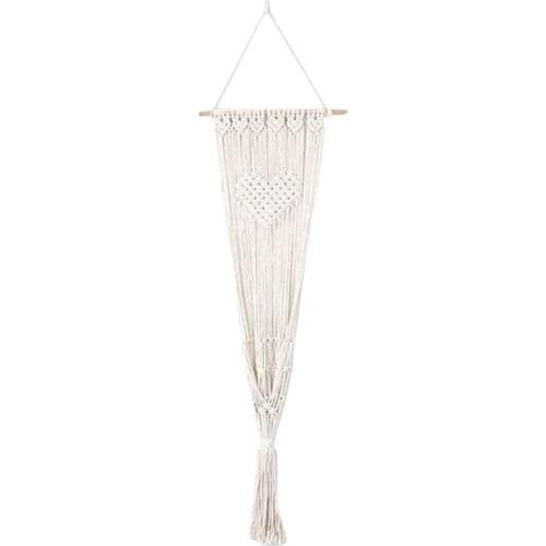 Practical Cat Hammock Tapestry Swing Bed Macrame Cotton Rope Cat Hammock for Perch Wall Hanging Sleeping Window (Without Mat)