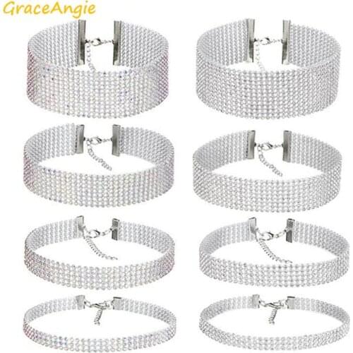 Серебряные чокеры GraceAngie China At AliExpress