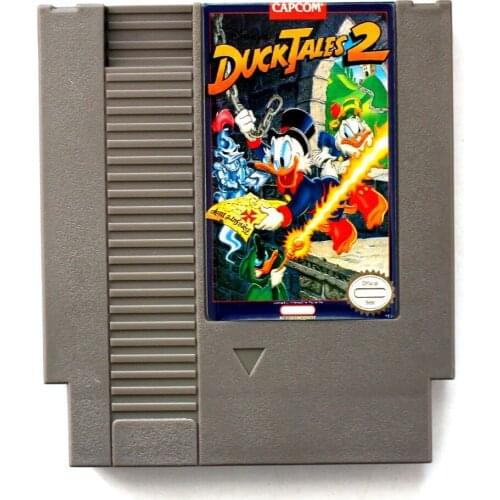 Duck Tales 2 English Version 72 Pins Game Card For 8 Bit Game Player