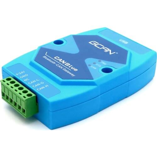 GCAN-203 Bluetooth to CAN module Industrial grade CAN-Bus communication converter transmission and reception of CAN bus data