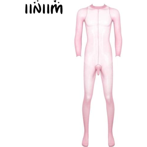 Mens Erotic Wedding Night See Through Open Penis Sissy Gay Teddies Closed Toes Body Pantyhose Tights Full Bodystocking Babydolls