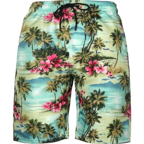 Print Mesh Inner Plus Size Swimwear Men Swim Shorts Swimming Trunks Bermuda Beach Short Sport homme Swimsuit zwembroek heren 141