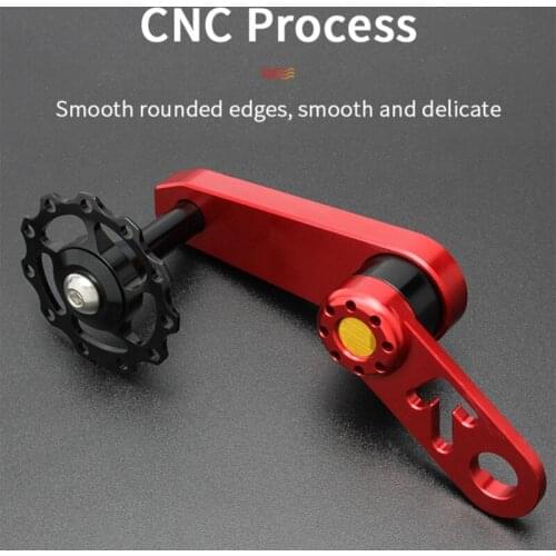 Aluminum Alloy Bike Speed Tensioner Bicycle Single Speed Converter Chain Rear Derailleur Guide Wheel Accessories Parts