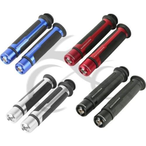New one pair 7/8" Hand Grips W/ Bar End Handlebar For Motorcycle hot selling