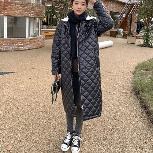 QIAOXICUN Oversized Women's Down Jackets