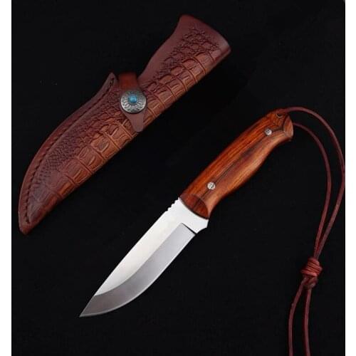 Full Tang VG10 Steel Fixed Blade Knife Survival Knives Camping Tools Outdoor Handmade Hunting Straight Knife