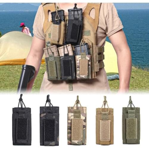 Outdoor Multi-purpose Waist Bag Reusable Waterproof Nylon Wear Resistant Camping Hiking Bag for Outdoor Sports