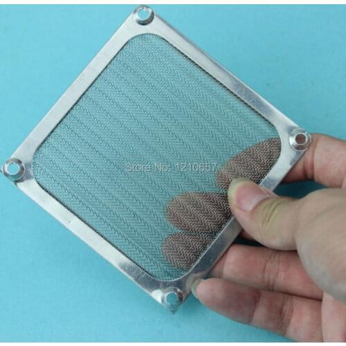5 Pieces lot 80mm PC Computer Fan Cooling Dustproof Dust Filter Case fr Aluminum Grill Guard