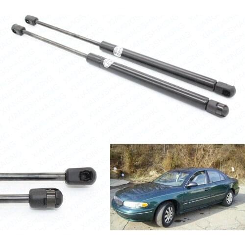 2pcs Rear Trunk Tailgate Boot Auto Gas Spring Prop Lift Support For Buick Century Sedan 1997-1998 12.72 inches