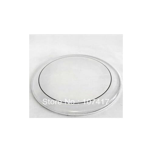 2016Drums Drum Skin Drum Skin Layer With A Black Circle China Western musical instruments drums drum skin transparent shipping
