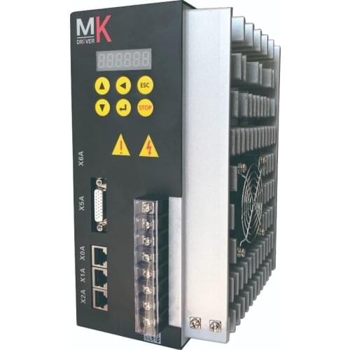 3 phase 380VAC 3.7kw high speed spindle servo driver with X6A port