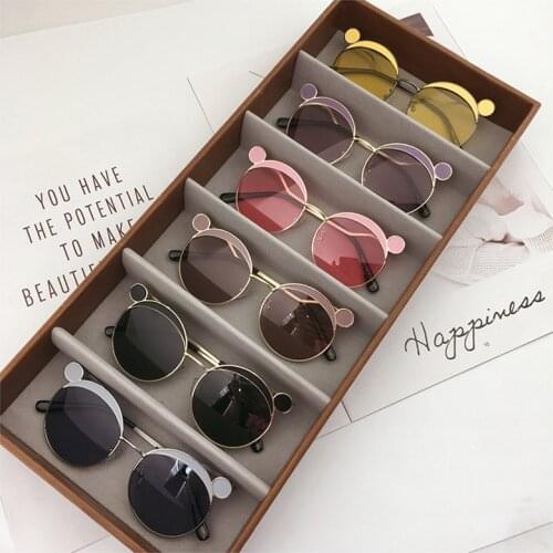 Kids Sunglasses Girls Brand Round Children Glasses Boys UV400 Lens Baby Sun glasses Cute Fashion Eyewear Shades Fishing Goggles