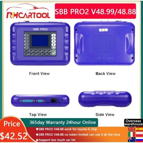 OBD2 SBB pro2 v48.88 v48.99 Diagnostic key programmer for toyota for ford for honda for NISSAN best than SBB v46.02 v33.01