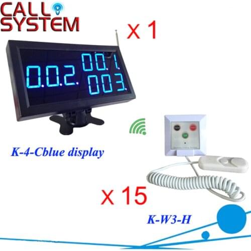 Electronic Patient Calling System 1 Display Receiver 15 service buzzer used in the hospital/clinic/nursing house