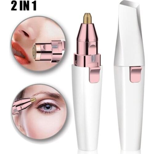 Eyebrow Epilator 2 In 1 Profissional Completa Trymer Do Brwi Eye Brow Trimmer For Rasoir Visage Femme Make Up Eye Brow Shaper