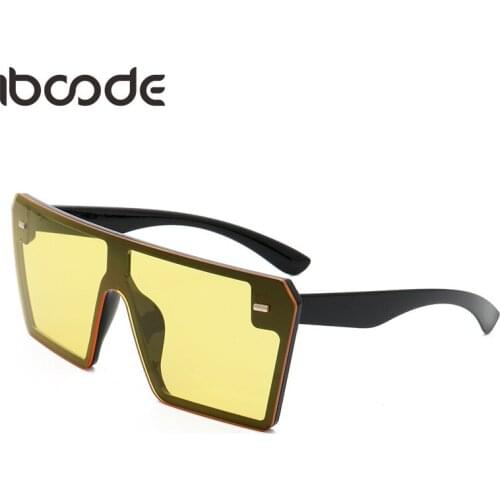 Iboode Classic Metal Square Frame Sunglasses Women Men Travel Driving Goggle Sun Glasses Gradient Unisex Eyewear UV400 Shades