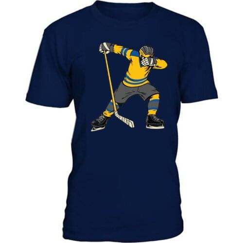 Cool Hockey Hockey Fans Cotton T Shirts with a logo
