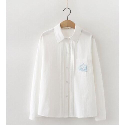 Женские белые рубашки Merry Pretty China At AliExpress