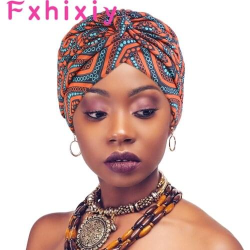 Fashion Women Flower Knot Cancer Ruffle Chemo Hat Beanie Scarf Turban Head Wrap Knitted Cap Hair Loss Accessories New Arrival