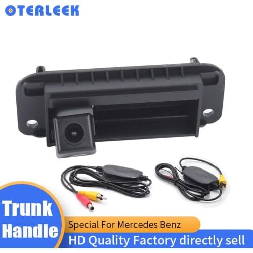 Oterleek Trunk Switch Back Door Handle Camera CCD Car Rear View Camera Reversing Camera For Mercedes Benz C W204 C180 C200 C260