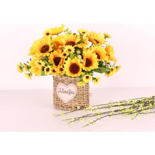 Искусственные подсолнухи Phenovo China At AliExpress