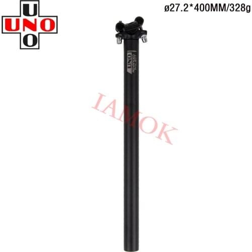 UNO SP-368 Bike 350/400mm Seat Post Iamok Black/Silver 25.4/27.2/28.6/30.9/31.6mm Seatpost Bicycle Parts
