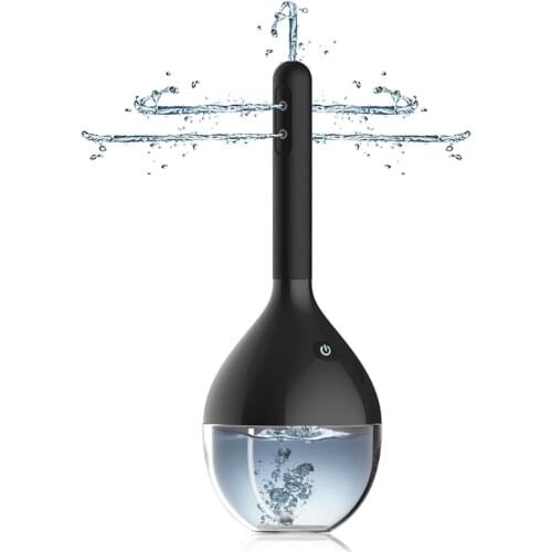 Fully Automatic Enema Cleaning Container Vagina & Anal Cleaner Douche Bulb Design Silicone Health Tool Sex Toys For Woman/Man