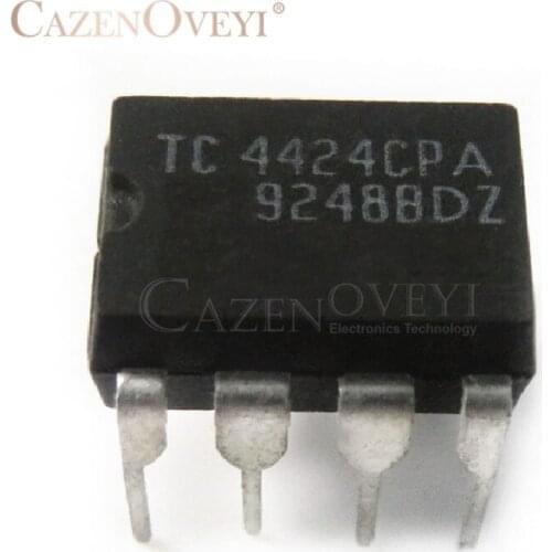 10pcs/lot TC4424CPA TC4424EPA DIP-8 In Stock