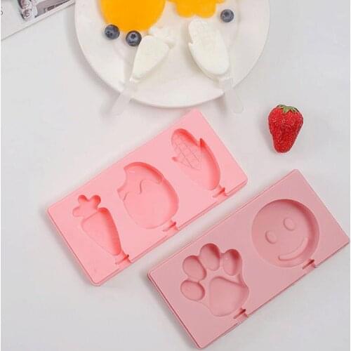 70% Dropshipping!!Ice cream mold environmentally friendly anti-fading silicone handmade ice maker household summer ice cream