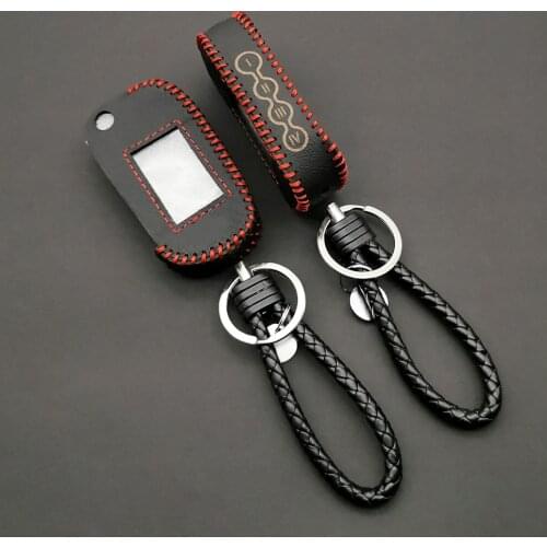 99% Praise Leather Key Case Cover for Scher-Khan Magicar 7 8 9 10 M7 M8 M9 M10 Car Flip Remote Control Protect Shell
