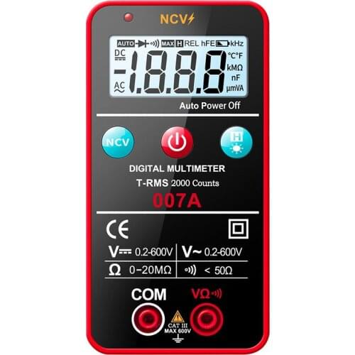 Full automatic digital multimeter Mini household multifunctional universal meter special for high precision maintenance electric