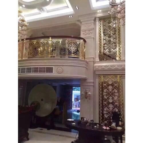 Freeshipping Aluminum-magnesium alloy fence rails handrails height 850mm customer armrest project stairs