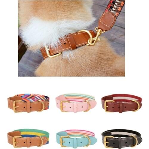 Cat Collar Safety Puppy Collar Chihuahua Solid Dog Collar For Cats Kitten Pet Cat Collars Adjustable Pet Leash Cat Lead Supplies