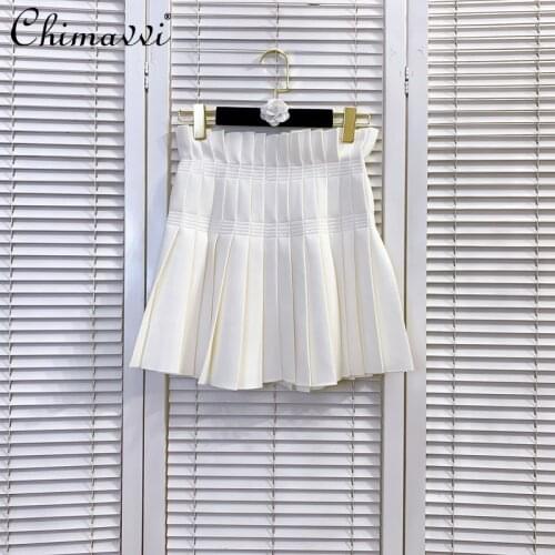 Женские плиссированные юбки Chimavvi China At AliExpress