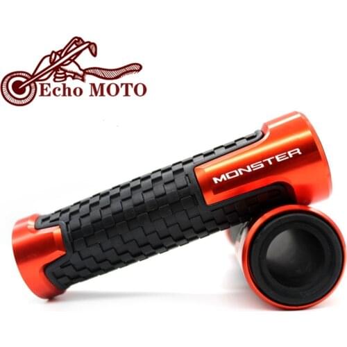 For DUCATI Monster 821 695 696 797 1200 1200S 1100 1100S Motorcycle 7/8'' 22MM CNC Handlebar Grips Handle Grip Handle bar