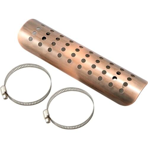 Motorcycle Exhaust Pipe Heat Shield Modification Universal Anti-scald Cover for Harley Custom Chopper Cruiser Road King Softail