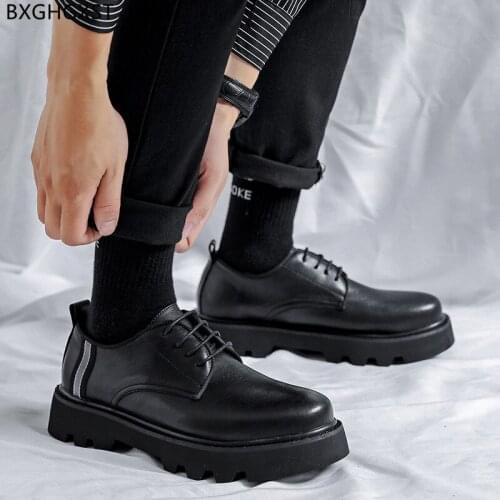 Black Casual Business Shoes Men Oxford Suit Shoes for Men 2021 Luxury Brand Dress Shoes Mens Fashion Los Zapatos De Los Hombres