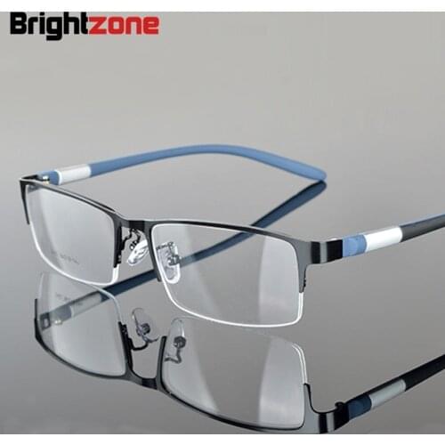 2020 New Steel Plate Stainless Steel Excellent Eye Glasses Men Prescription Myopia Optical Frame Spectacles Classical Eyeglasses