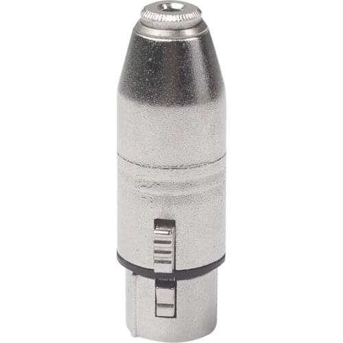 3.5 Female To XLR Female Adapter SA533 With Zinc Alloy Assembly Housing For Mixers Power Amplifiers Microphones