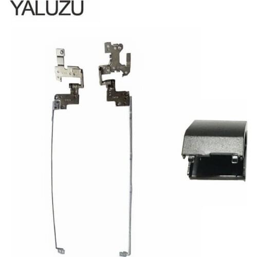 YALUZU New Laptop Lcd Hinges hinge cover For DELL Inspiron 15 3521 5537 5537 2521 2528 3537 i15RV-1667BLK 15.6" AMOSZ000200 AMOS