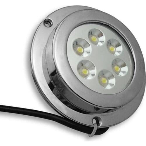 316 Stainless Steel 12 LED Underwater Light 6X2W 90*17.5mm Marine Boat ZY-TD0080-6X2W