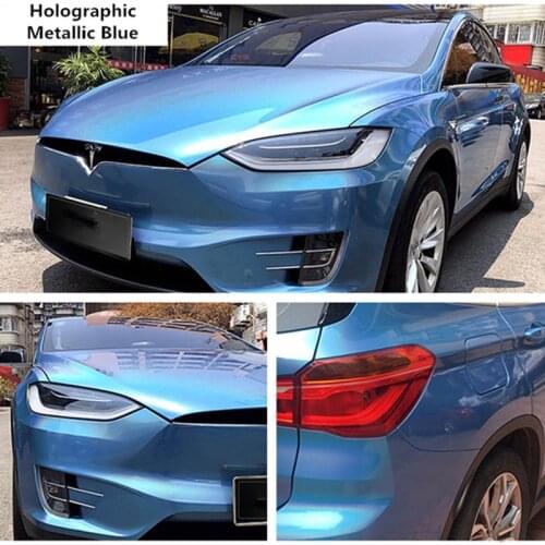 Sunice Multi-Model Glossy Blue Car Wrap vinyl Car Body Wrapping film with Bubble Free Self Adhesive Stickers Decor