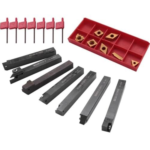 12Mm Solid Carbide Inserts Holder Boring Bar Dcmt Ccmt With Wrenches For Cnc Lathe Turning Tools Lathe Cutter Lathe Tools